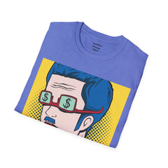 Dumb And Broke Guy Unisex Softstyle T-Shirt  Pop Art