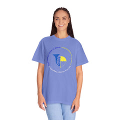 Blue French Horn & Yellow Umbrella T-Shirt — HIMYM Fan Tee