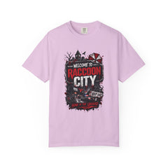 Raccoon City Graphic T-Shirt — "Welcome to Raccoon City" Horror Gamer Tee