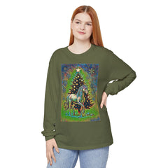 Horse Christmas Long Sleeve T-Shirt