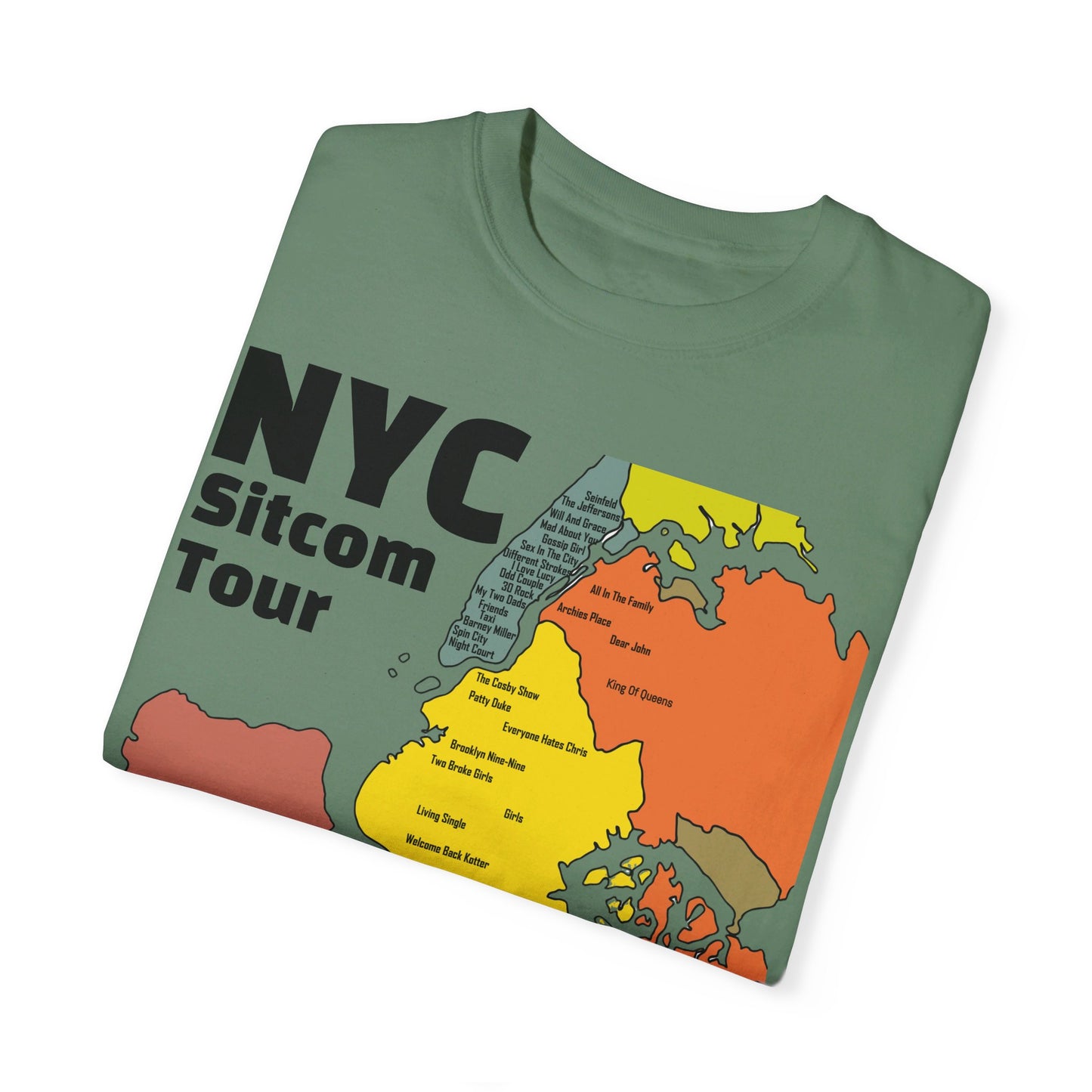 NYC Sitcoms, Comfort Colors - Unisex T-shirt