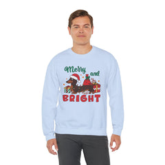 Dachsund Christmas - Unisex Heavy Blend™ Crewneck Sweatshirt