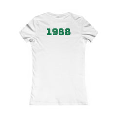 Russell Sage College Mascot Womens T-Shirt - Personalize your shirt with your grad year by typing it In the notes field before check out. Purple Cow, Red Devil, Blue Angel, Golden Horseshoe
