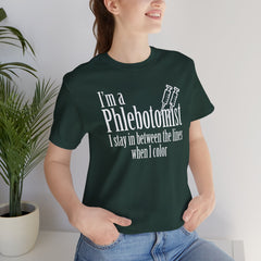 Phlebotomist Humor Tee, Funny Medical Shirt, Nurse Gift, Blood Tech Wear, Cute Phlebotomy Humor, Healthcare Apparel