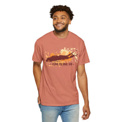 Long Island NY Comfort Colors Garment-Dyed T-shirt with Long Island Ice Tea Cocktail Recipe on Back