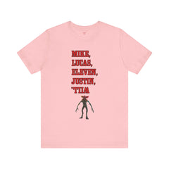 Unisex Jersey Tee - Retro Demogorgon Monster Design for Fans of Adventure & Fantasy