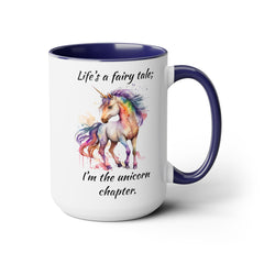 Unicorn coffee 15oz ceraminc mug,