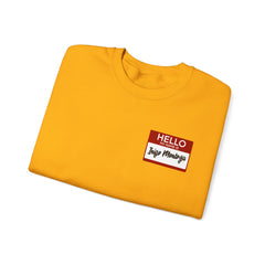 Princess Bride Funny Unisex Crewneck Sweatshirt,My Name Is Inigo Montoya,Hello sticker,gift for him,gift for her,funny Hello quote sticker