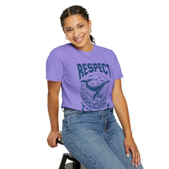 Respect the Locals Whale T-Shirt — Marine Conservation Graphic