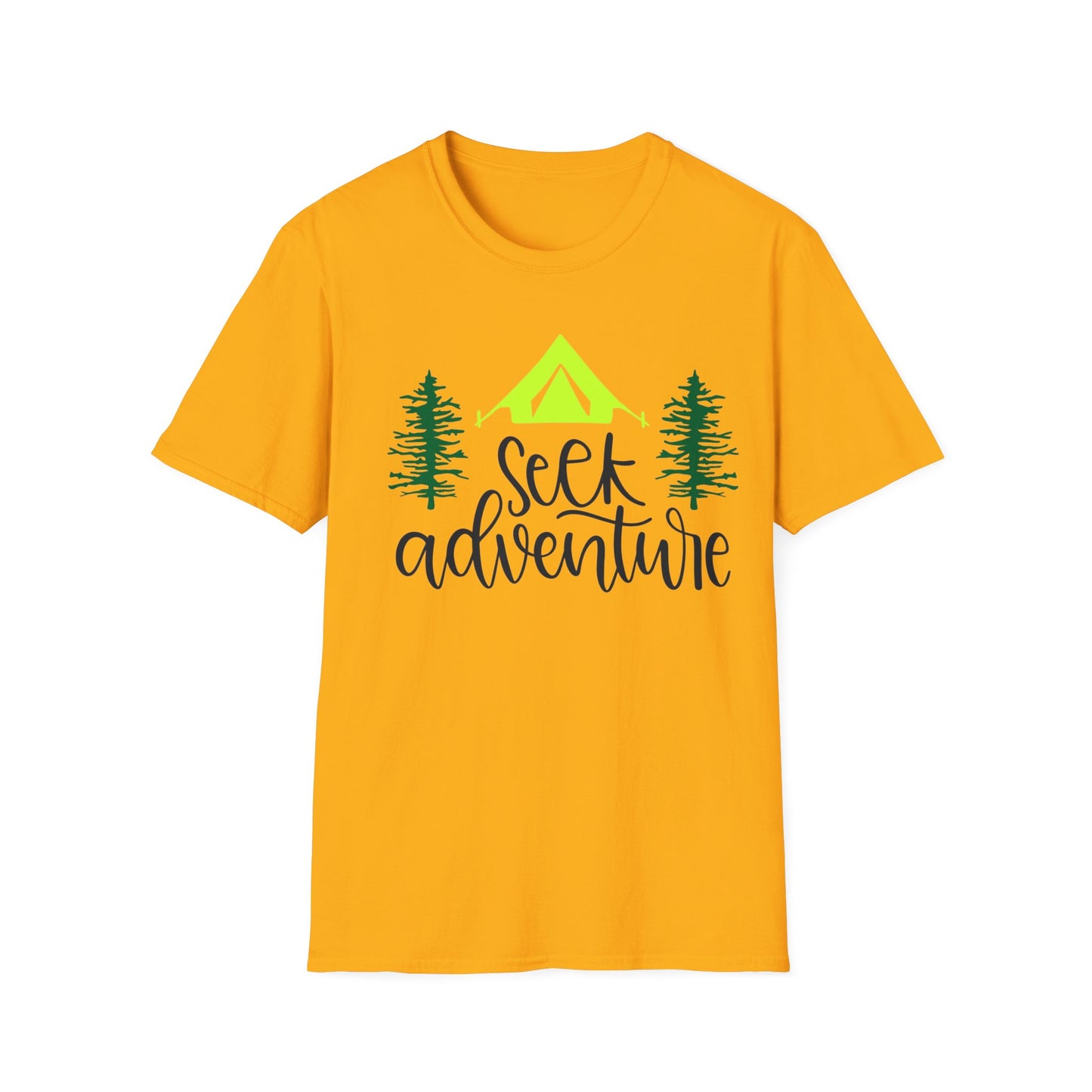 Seek Adventure Unisex Softstyle T-Shirt