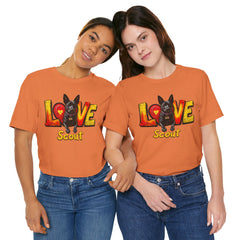 Personalized Love Your Dog T-Shirt — Designed with your dogs name and picture Graphic Tee