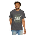 Sea Turtle, Salt And Sea -  Graphic Unisex Garment-Dyed T-shirt