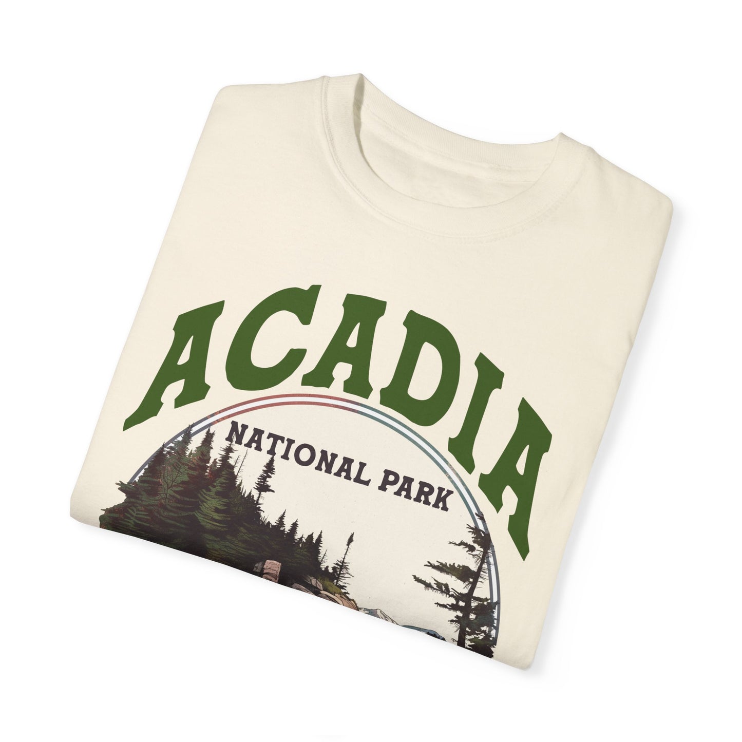 Arcadia National Park, Comfort Colors Soft Relaxed Fit Unisex Garment-Dyed T-shirt