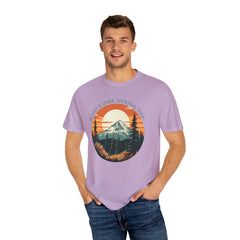 Mount Rainier National Park Graphic, Comfort Colors Soft Relaxed Fit Unisex Garment-Dyed T-shirt