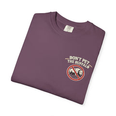 Wyoming Funny Roadtrip T-Shirt — "Three Things You Don’t Do in Wyoming" Adventure Tee