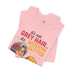 Wisdom Glitter Tee: Funny Gift for Dog Lovers, Mother's Day, Birthday, Casual Wear, Unisex Shirt