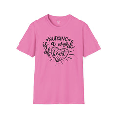 Nurse Quote - Unisex Softstyle T-Shirt | Nurse Awareness, Medical Apparel, Gift For Her, Scrubs Lover, Hospital Staff Gift, Registered Nurse