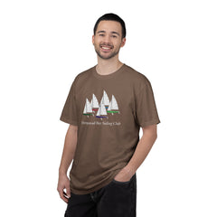 Hempstead Bay Sailing Club T-Shirt — Vintage Sailboat Race Day Tee