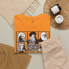 The Brainy Bunch Tee — Vintage Scientist Portraits Graphic T-Shirt