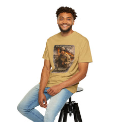 American Heroes Collection No 2 Graphic T-Shirt — “We're Not Going Back” Audie Murphy WWII