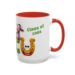 Russell Sage College Mascot Characters 11oz or 15 oz Ceramic Mug - Personalize your mug with your grad year by entering it in the notes field before you complete your purchase
