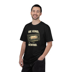 Be Kind Rewind Cassette T-Shirt — Retro 80s Vintage Tape Tee