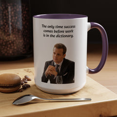 Harvey Specter Quote - 11oz 15oz Accent Coffee Mug