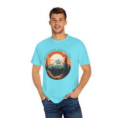 Mount Rainier National Park Graphic, Comfort Colors Soft Relaxed Fit Unisex Garment-Dyed T-shirt