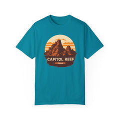 Capitol Reef National Park Graphic, Comfort Colors Soft Relaxed Fit Unisex Garment-Dyed T-shirt