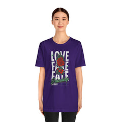 Positive Vibes Love Friendship Unisex Tee - LOVE FAKE FATE