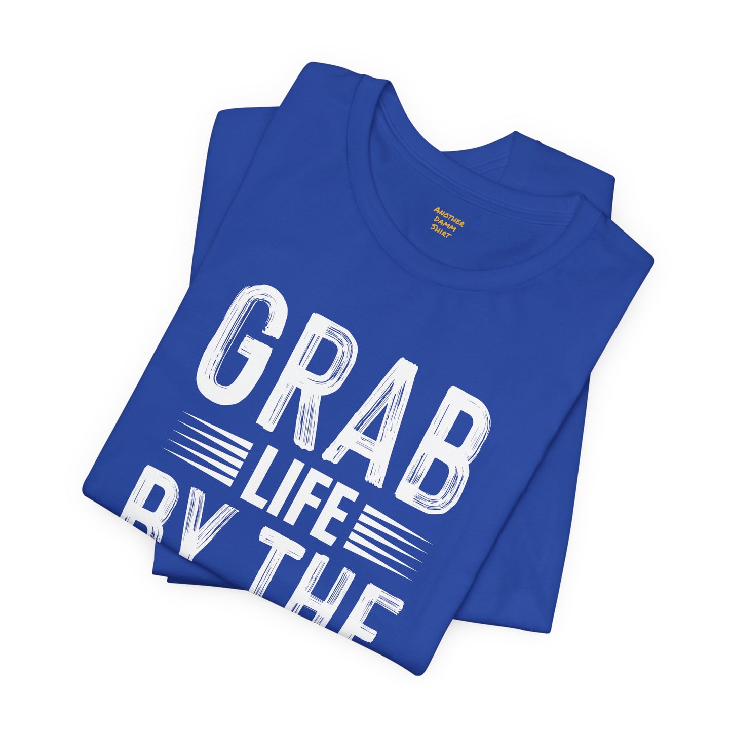 Grab Life By The Matzo Balls - Unisex Jersey Short Sleeve Tee