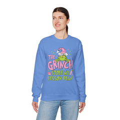 Grinch Stole My Lesson Plan Sweatshirt