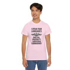 Funny United States Submarine Multilingual T-Shirt