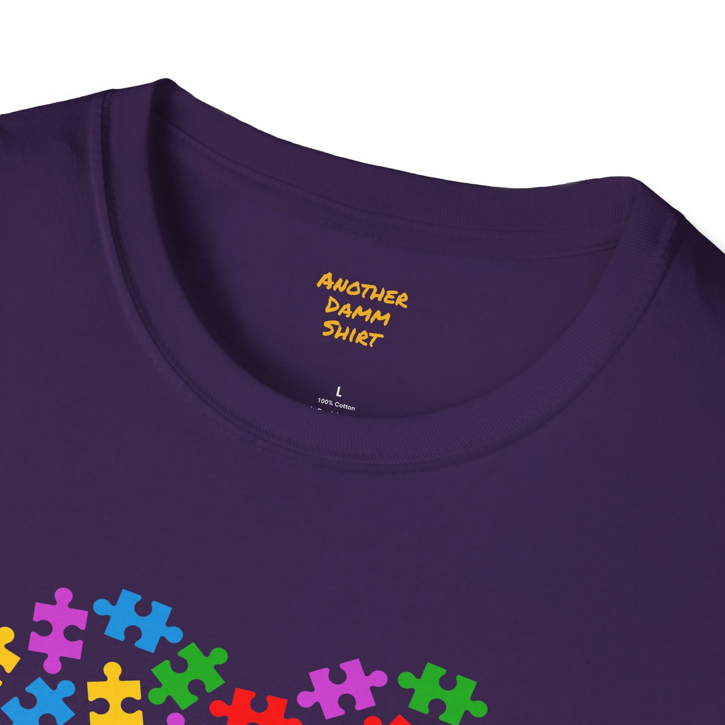 Autism Awareness -  Graphic Heart Shirt