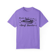 Sports Car Drift Unisex T-Shirt - Work Hard, Drift Harder
