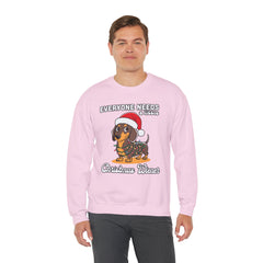 Everyone needs a little Christmas weiner - Unisex Heavy Blend™ Crewneck Sweatshirt