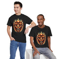 Flaming Fire Cyclops - Graphic Unisex Heavy Cotton Tee