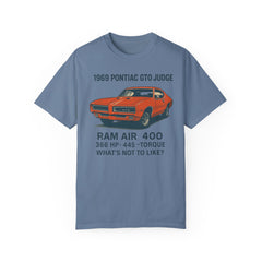 Retro Pontiac 1969 GTO Judge - Unisex Comfort Colors Garment Dyed T-Shirt