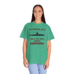 Submarine Humor T-Shirt - Funny Unisex Tee for Nautical Lovers, Gift for Submarine Enthusiasts, Casual Wear, Maritime Joke Shirt