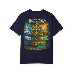 Navy "Frozen Seas & Tropical Seas" T-Shirt — U.S. Navy Blue Nose and Shellback Tribute