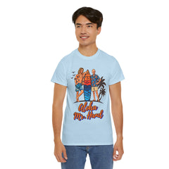 Aloha Mr. Hand from Spicoli and Mr. Hand  Unisex Jersey Short Sleeve Tee