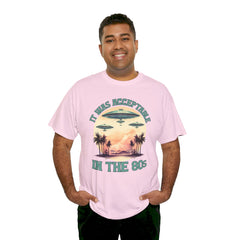 Funny 80s UFOs - Unisex Heavy Cotton Tee