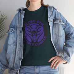 Globo Gym Purple Cobras Unisex Tee, Axl Wear, The Middle Inspired, Fitness Apparel