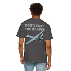 Unisex Garment-Dyed T-Shirt - Don't Fear the Reaper Graphic Tee