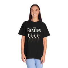 Retro Music T-shirt - The Beatles Unisex Garment-Dyed Tee
