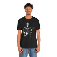 Franken Stein Metal Bass Guitarist - Unisex Jersey Short Sleeve Tee
