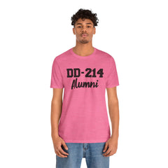 DD-214 Alumni Tee — Military Service Veteran Tribute T-Shirt