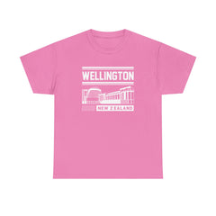 Wellington New Zealand Cities of The World Series Unisex Heavy Cotton Tee