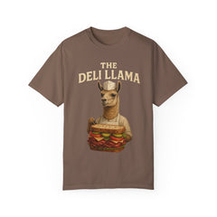 Funny Deli Llama Unisex T-Shirt - Perfect for Foodies and Animal Lovers