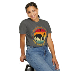 Retro Sand In My Boots Cowboy Rodeo - Graphic Comfort Colors Tee Shirt
